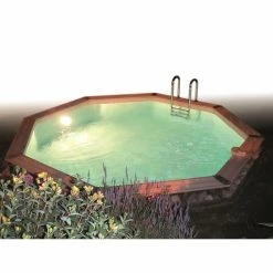 Spot LED 350 Blanc Pour Piscine Ubbink -Bleu Piscine reduit ambiance spot 2 min