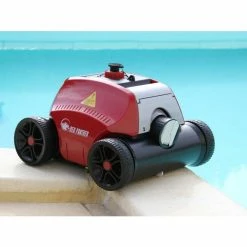 Robot électrique Poolstar Red Panther Pour Piscine Jusqu'à 100 M² -Bleu Piscine robot de piscine sur batterie red panther poolstar min