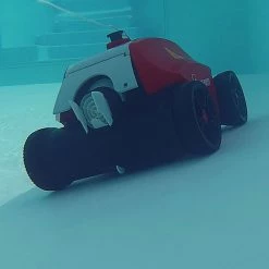 Robot électrique Poolstar Red Panther Pour Piscine Jusqu'à 100 M² -Bleu Piscine robot de piscine sur batterie red panther poolstar 1