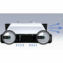 Robot De Piscine électrique Bestway MIA -Bleu Piscine robot mia fond blanc sch ma