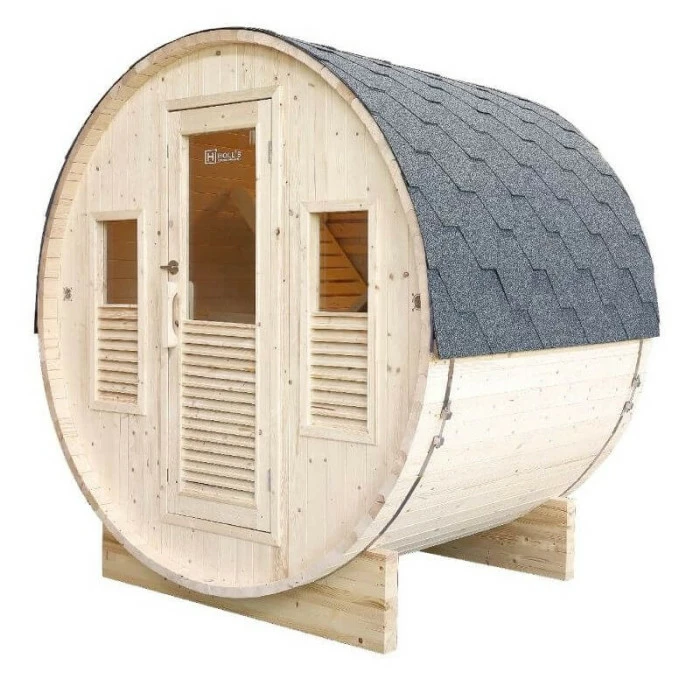Sauna Traditionnel D'extérieur Holl's Gaïa Bella 1 Sauna Traditionnel D'extérieur Holl's Gaïa Bella
