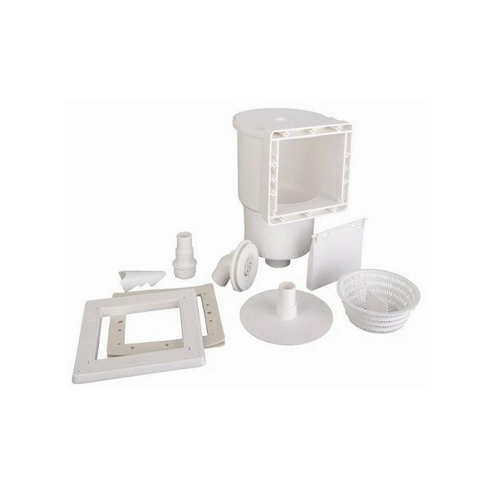 Ensemble Skimmer Pour Piscines Acier GRE - Blanc 1 Ensemble Skimmer Pour Piscines Acier GRE - Blanc