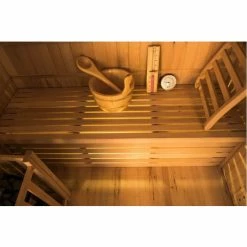 Sauna Traditionnel France Sauna SENSE - 3 Places -Bleu Piscine sn sense 3pk sauna vapeur france sauna sense 3places interieur