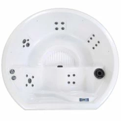 Spa Acrylique NetSpa Halfmoon 4 Personnes 15 Spa Acrylique NetSpa Halfmoon 4 Personnes -Bleu Piscine spa acrylique halfmoon 4 places netspa 2