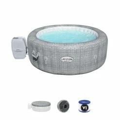 Spa Gonflable Bestway Lay-Z Spa HONOLULU AirJet 6 Places -Bleu Piscine spa bestway honolulu 2