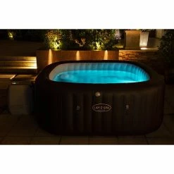 Spa Gonflable Bestway Lay-Z Spa MALDIVES HydroJet Pro 6 Places -Bleu Piscine spa bestway maldives led bleu 1