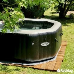 Spa Gonflable Intex PureSpa Carbone 6 Places 20 Spa Gonflable Intex PureSpa Carbone 6 Places -Bleu Piscine spa carbone intex raviday 5 1