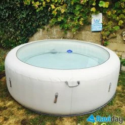 Spa Gonflable Bestway Lay-Z Spa PARIS AirJet 6 Places -Bleu Piscine spa gonflable bestway paris 24 1 1