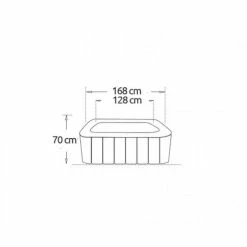 Spa Gonflable Netspa Caïman 4 Personnes 9 Spa Gonflable Netspa Caïman 4 Personnes -Bleu Piscine spa gonflable netspa caiman 4 personnes 5