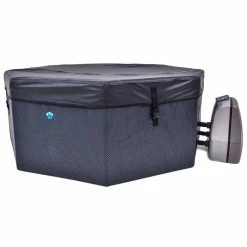 Spa Portable Netspa Octopus Seul 4 à 6 Personnes -Bleu Piscine spa gonflable poolstar netspa octopus 5