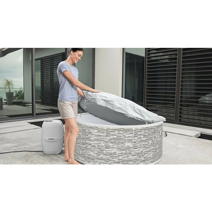 Spa Semi-rigide Bestway Lay-Z-Spa VANCOUVER AirJet Plus 5 Places 4 Spa Semi-rigide Bestway Lay-Z-Spa VANCOUVER AirJet Plus 5 Places – Image 4