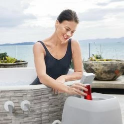 Spa Semi-rigide Bestway Lay-Z-Spa VANCOUVER AirJet Plus 5 Places 23 Spa Semi-rigide Bestway Lay-Z-Spa VANCOUVER AirJet Plus 5 Places -Bleu Piscine spa gonflable rond lay z spa vancouver airjet plus 3