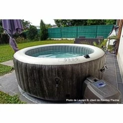Spa Gonflable Intex PureSpa Baltik 4 Places -Bleu Piscine spa intex baltik min