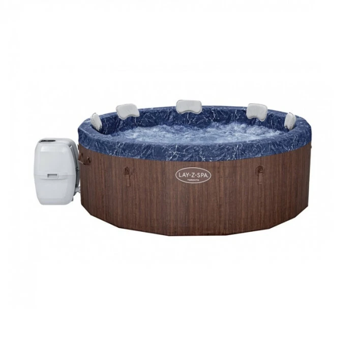 Spa Semi-rigide Bestway Lay-Z Spa TORONTO AirJet Plus 7 Places 1 Spa Semi-rigide Bestway Lay-Z Spa TORONTO AirJet Plus 7 Places