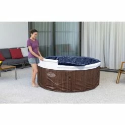 Spa Semi-rigide Bestway Lay-Z Spa TORONTO AirJet Plus 7 Places 22 Spa Semi-rigide Bestway Lay-Z Spa TORONTO AirJet Plus 7 Places -Bleu Piscine spa semi rigide rond lay z spa toronto airjet plus 5 7 places 4