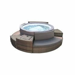 Mobilier Pour Spa Netspa Vita Premium (5 Modules) -Bleu Piscine spa vita premium avec modules