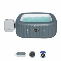 Spa Gonflable Bestway Lay-Z Spa HAWAII HydroJet Pro 6 Places 9 Spa Gonflable Bestway Lay-Z Spa HAWAII HydroJet Pro 6 Places -Bleu Piscine spa hawaii hydrojet 3