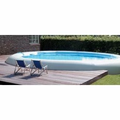 Piscine Ronde Zodiac Winky 4 -Bleu Piscine terrasse
