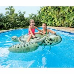 Tortue De Mer Gonflable Intex (Coloris Au Choix) 15 Tortue De Mer Gonflable Intex (Coloris Au Choix) -Bleu Piscine tortue gonflable intex min